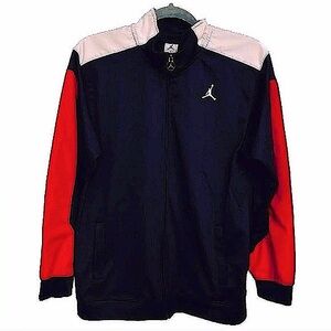 Nike Retro Air Jordan Flight Jump Man Color Blocked Track Jacket, Men’s Size Med